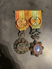 Medaille Ordre Du Dragon D’Annam Et Nichan Iftikar