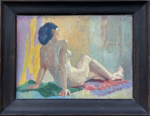 Female nude antique french - female, nude,