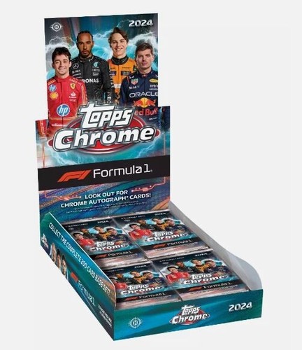 2024 topps chrome formula f1 - formula, 1