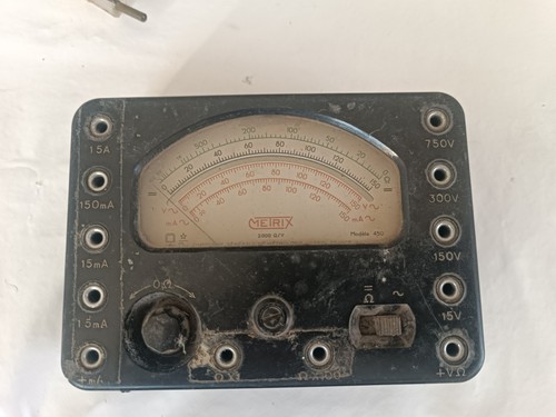 Ancien multimètre metrix - ancien,