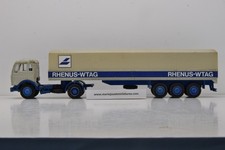 SEMI REMORQUE MERCEDES SK 4X2 RHENUS-WTAG NZG 1/50