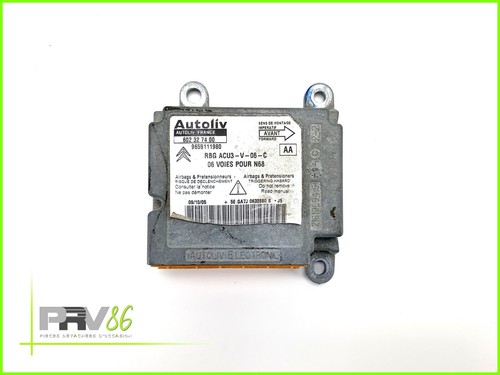 Boîtier gestion airbag - boîtier,