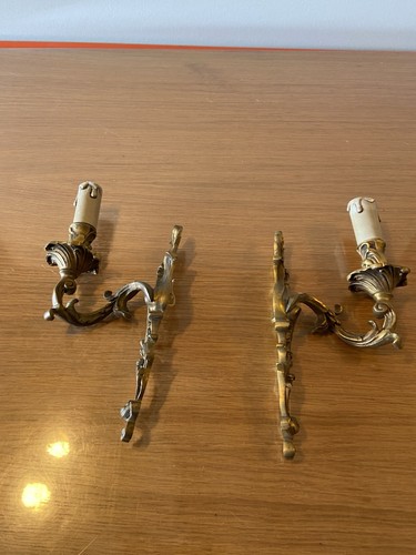 Paire appliques bronze - paire, d'appliques