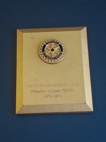 Médaille table - de,