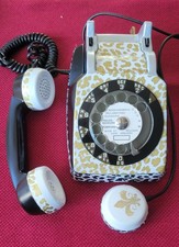 Ancien téléphone à cadran PTT S63 – Upcyclé en pièce déco unique