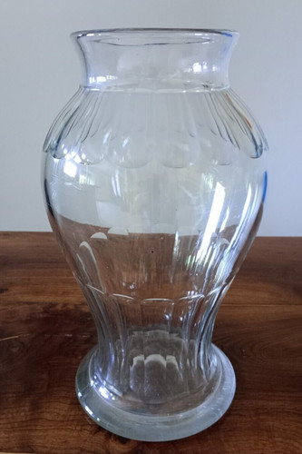 Grand pot pharmacie verre - a,