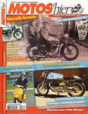 MOTOS D'HIER 154 MOTOBECANE 350 Superculasse Joël ENDEWELL NORTON Atlas Chaumont