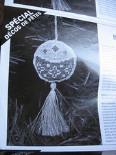 8 Grilles Point Croix DECO NOEL - 8 Cross stitch Charts XMAS - Vintage DMC