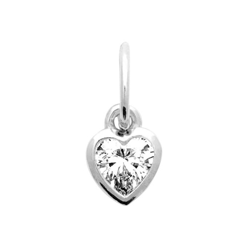 Pendentif forme coeur