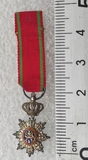 MEDAILLE MINIATURE ORDRE ROYAL DU CAMBODGE
