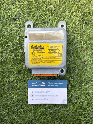 Calculateur air bag boitier - d'air,