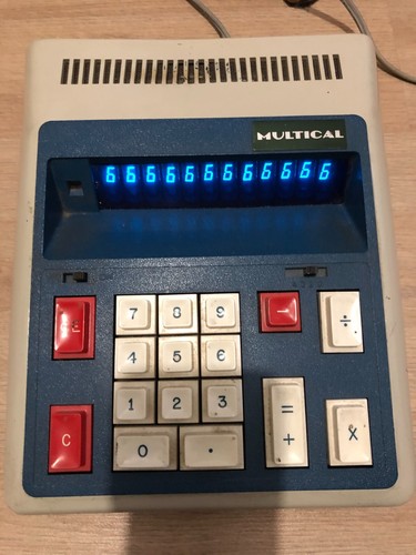 Calculatrice vintage multical - vintage,