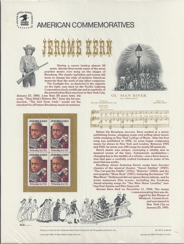 2110 jerome kern - kern,, composer