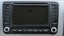 VW Passat 3C Golf Système De Navigation 1K0035198B RNS MFD DVD Avec Code