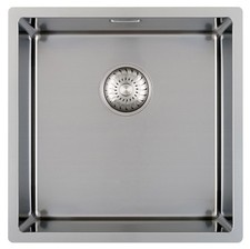 Evier de Cuisine 44x44cm Inox