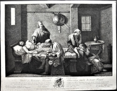 Gravure antoine de - gravure,