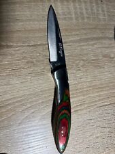 Couteau type laguiole forgé le bougna 18cm manche en bois (prix négociable)