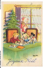 AXYP5-0361-CHROMOS - Joyeux noel - Pere noel