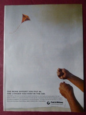 10/2002 PUB PRATT & WHITNEY AFTERMARKET SERVICE CERF-VOLANT KITE ORIGINAL AD