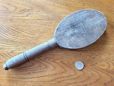 Battoir en bois pour linge Lavandière Bugade Début XXe