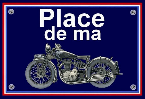 Plaque place de ma - plaque,