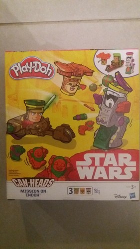 Star wars play doh - star,
