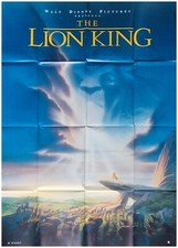 LE ROI LION Affiche Cinéma