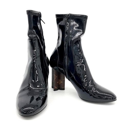Louis vuitton patent ankle - louis,