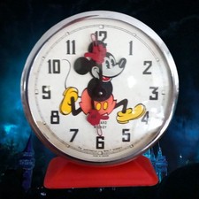 BAYARD : REVEIL ANIME  "Mickey Mouse" 1964 WALT DISNEY