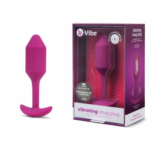 Vibe vibrating snug plug m - b-vibe,
