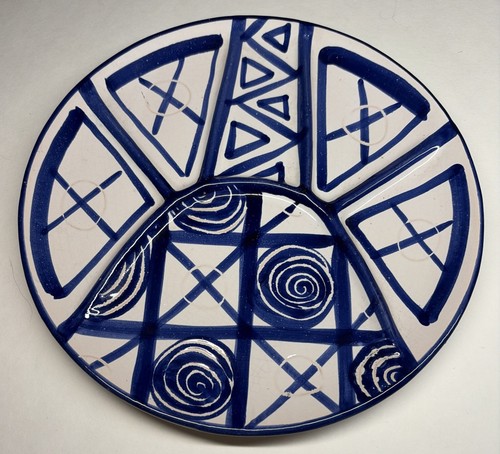Rare assiette compartimentée - assiette,