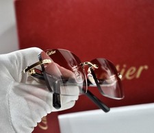 NOUVELLES lunettes Cartier or