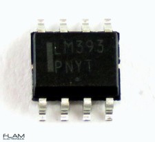 LM393 SOP8 8 broches comparateur amplificateur double FA dual amplifier 8 pins