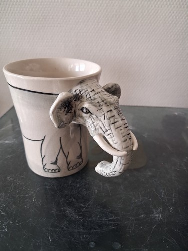 Tasse éléphant céramique - tasse,