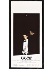 Affiche GIGOLO' David Bowie Hemmings Schöner Sinclair Marlene Dietrich B238