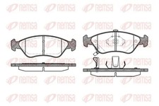 Plaquettes de frein Essieu avant 0648.02 REMSA pour KIA CLARUS CARENS I
