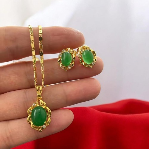 Parure collier boucle - parure, et