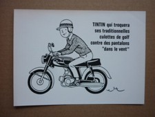 HERGE /  ANCIENNE  CARTE