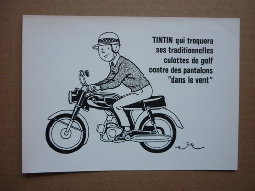 Herge ancienne carte - ancienne,