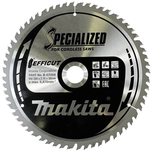 Makita 67284 lame - b-67284, scie