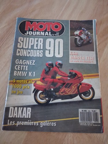Moto journal 1990 923 - 923, bimota