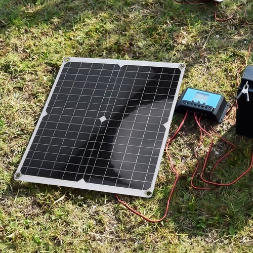 Panneau solaire 50w randonnée - panneau,