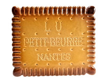 Dessous de plat publicitaire en céramique " LU Petit-Beurre Nantes "