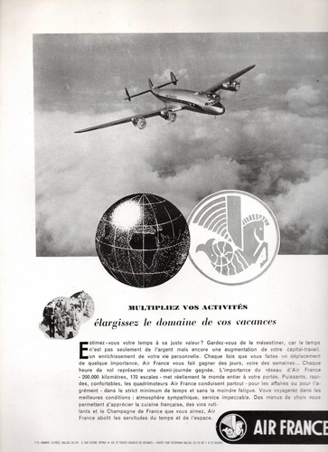 Publicite aviation air - aviation,