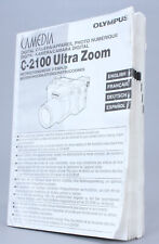 Olympus Camedia C-2100 Ultra Zoom   - Mode d'emploi  (Réf#M-009)