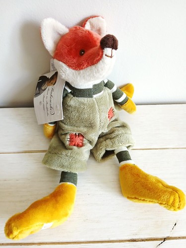 Bukowski doudou peluche renard