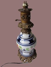 Lampe ancienne/porcelaine