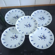 5 assiettes Air France