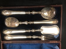 service a mignardise argent massif " MASSAT frs"