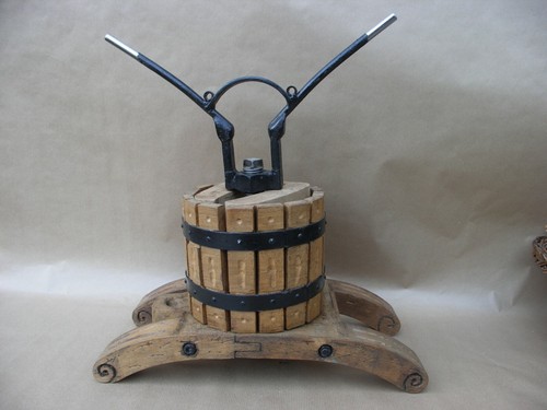 Ancien pressoir vins fruits - pressoir, à